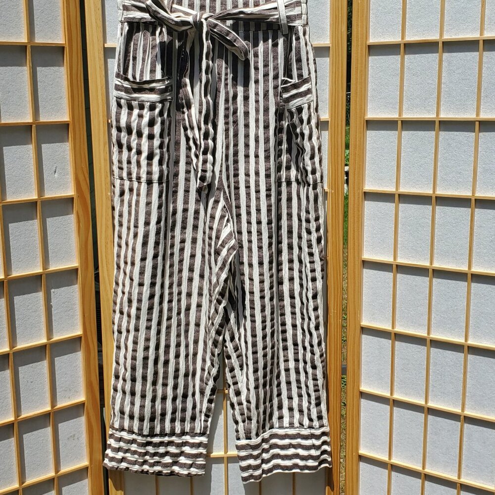 Elsie & Zoey Striped Capris